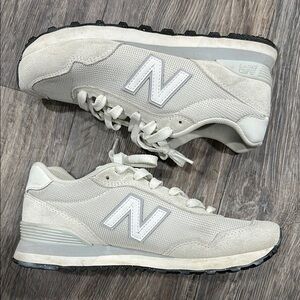 New Balance Cream Sneakers